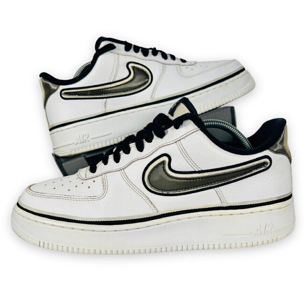 Nike Air Force 1 '07‎ LV8 Sport NBA 'Spurs' AJ7748-100 Men's 9.5